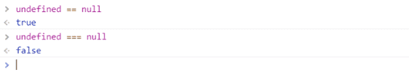 Null and undefined are not the same in JavaScript