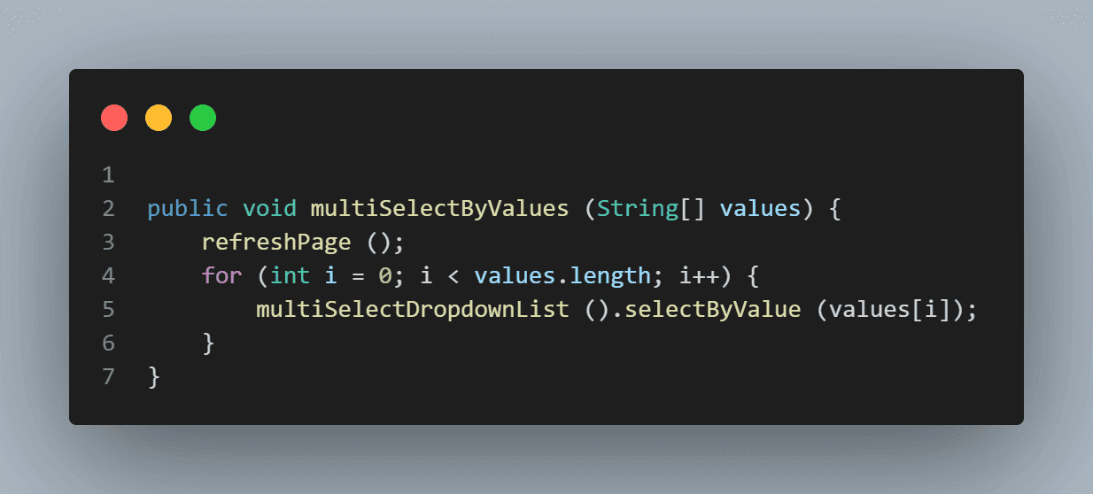 Selecting Multiple Options by Value