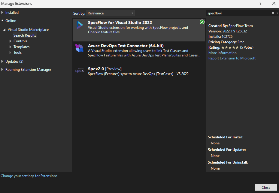  best way is to work with Visual Studio