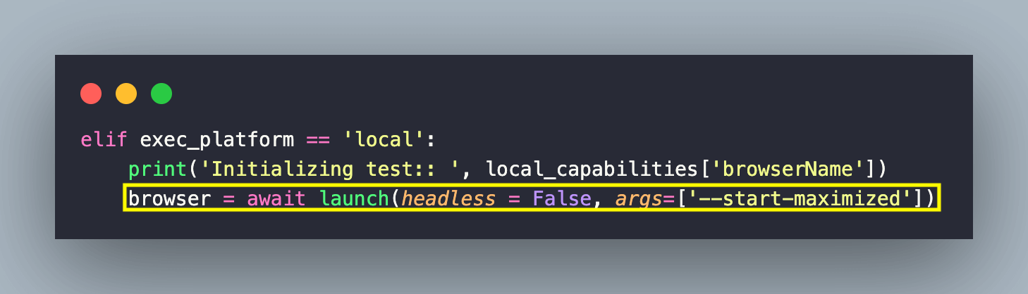 headless parameter