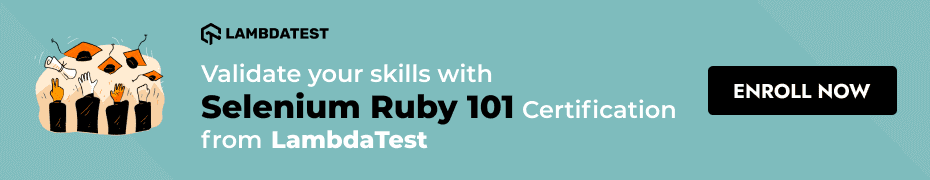 ruby certificate