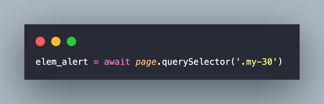 querySelector()