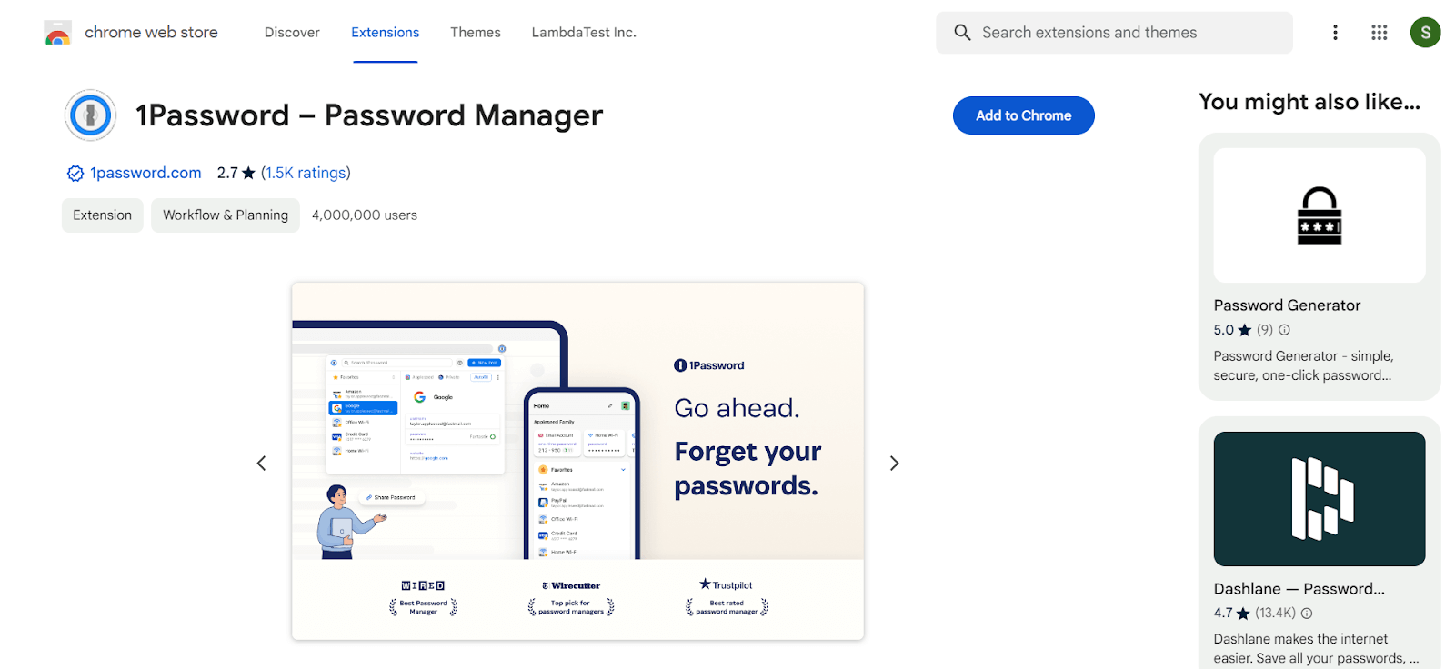 1Password 