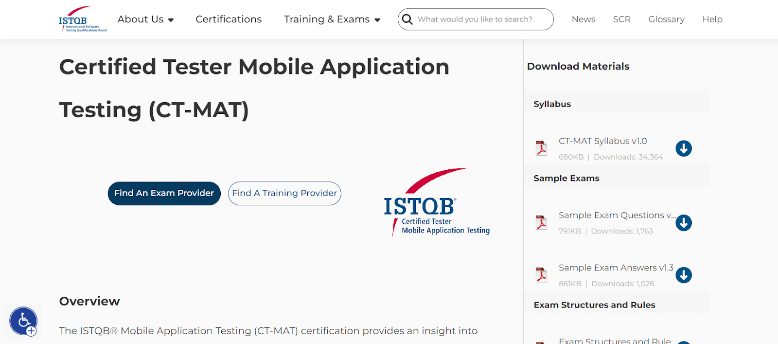 Certified Mobile Application Tester