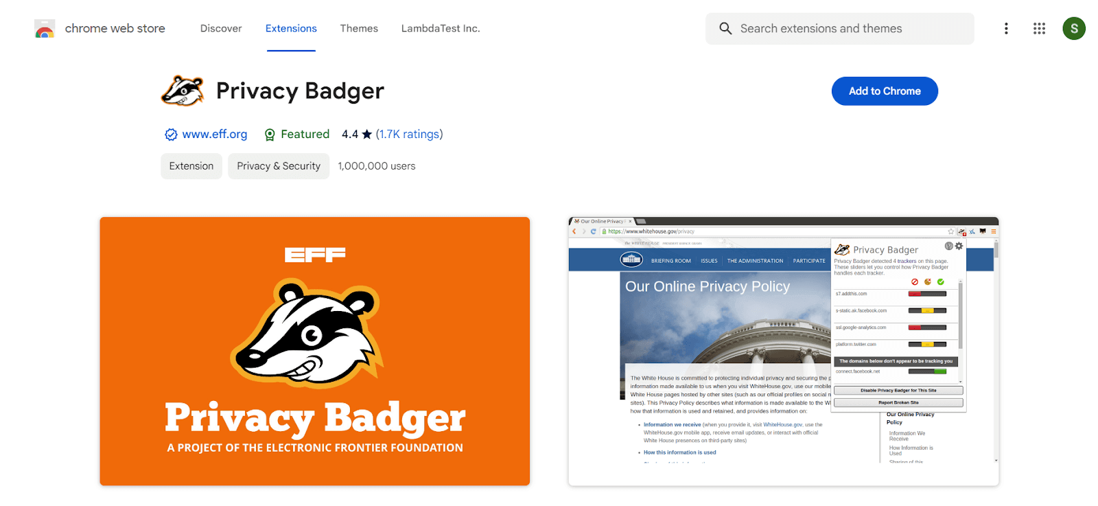 Privacy Badger