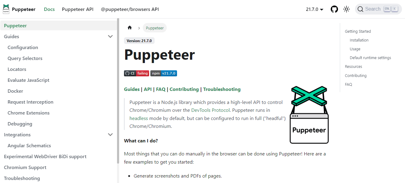 Puppeteer 