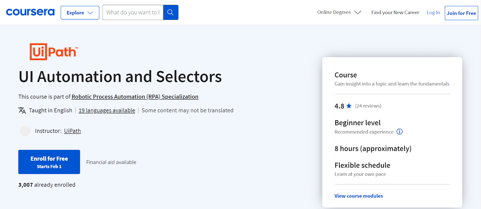 UI Automation and Selectors