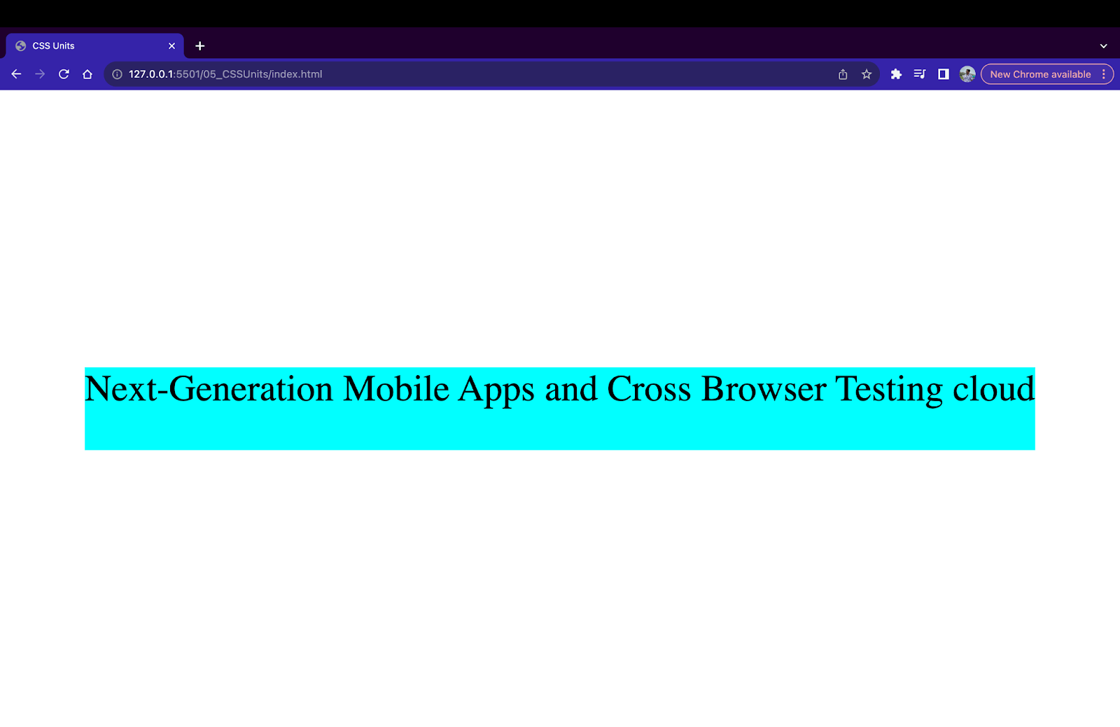 browser testing