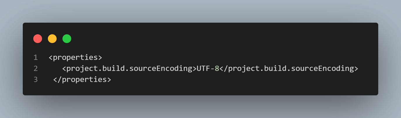  encoding of the source file is UTF-8