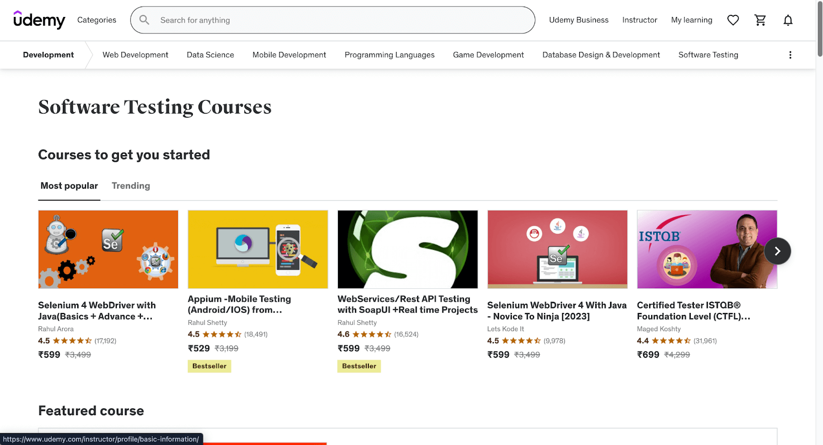 Udemy Courses