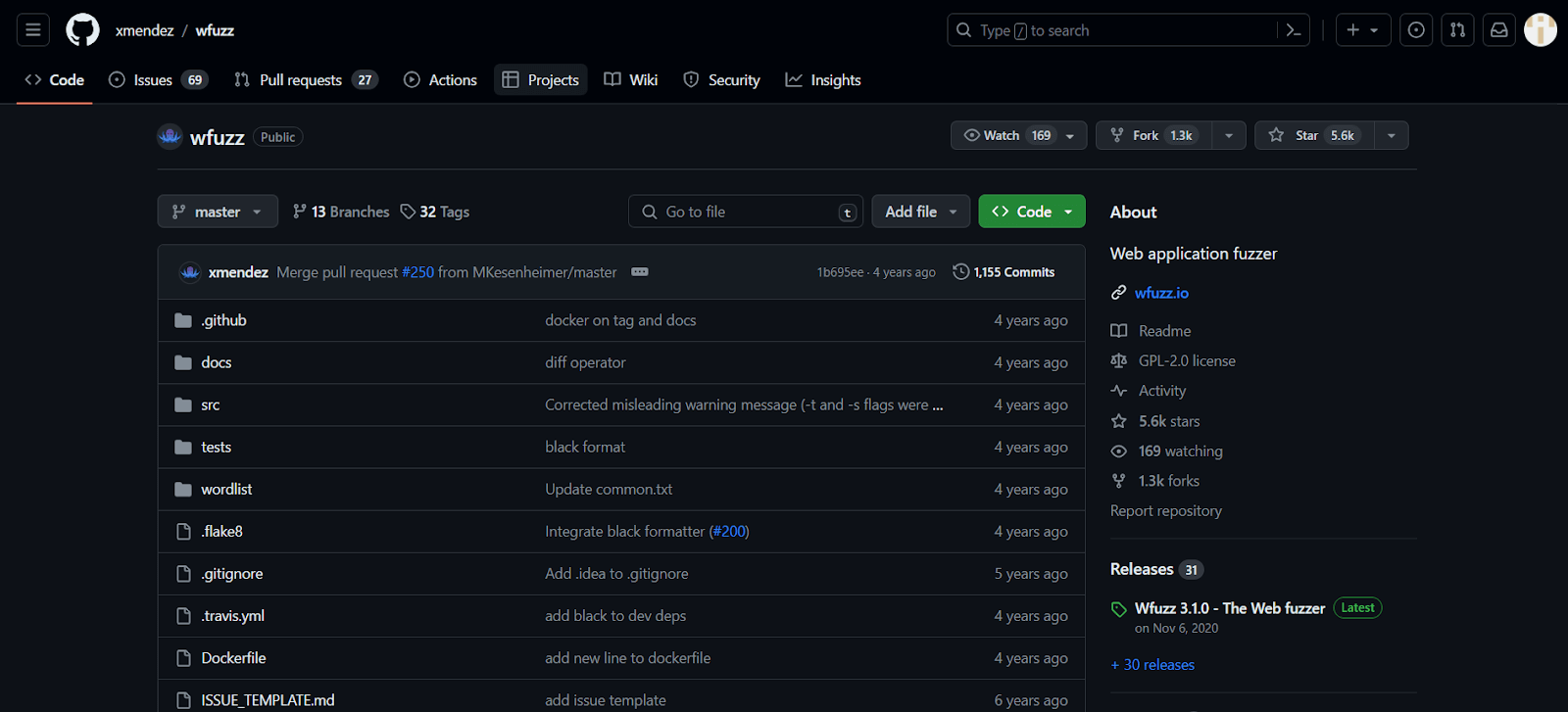 Wfuzz is a versatile tool for running brute-force attacks