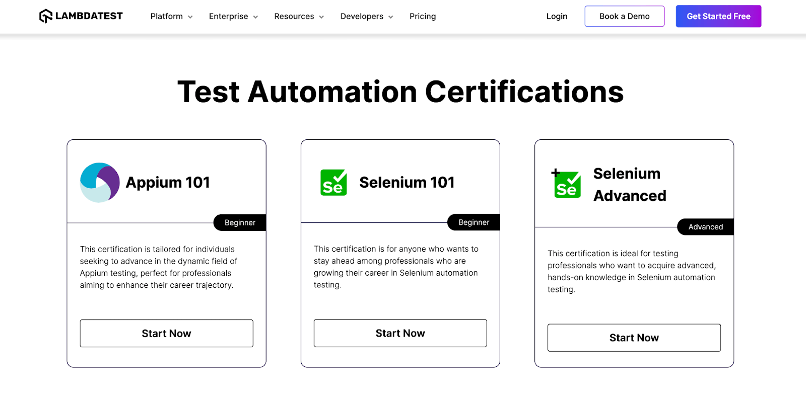 certifications