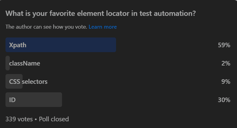 WebDriver for test automation