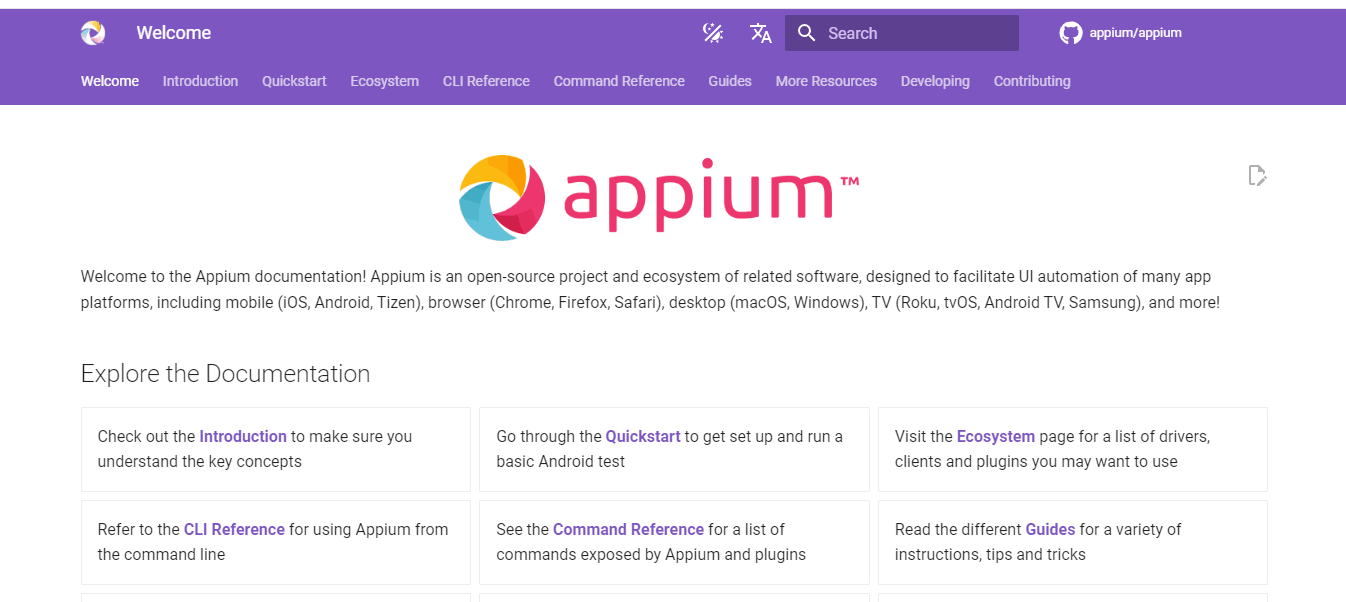 Appium is an open-source mobile app testing tool