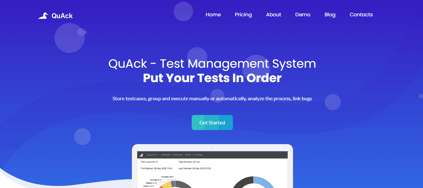 enables the centralized management of test cases