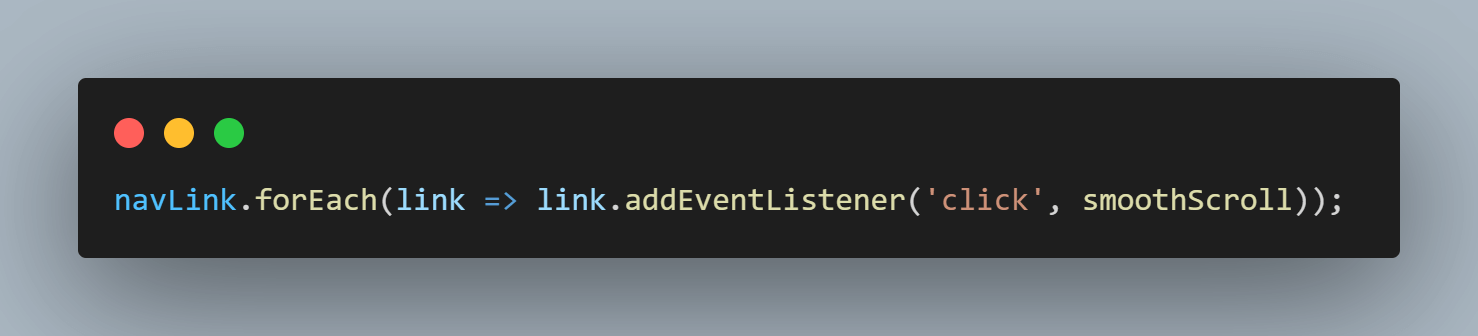 Adding Event Listeners