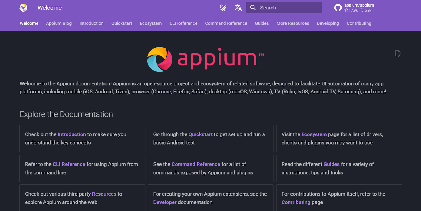 Appium Desktop Automation Tool