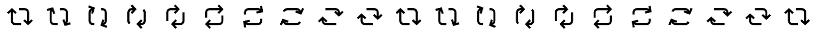 Sprite of Retweet Button