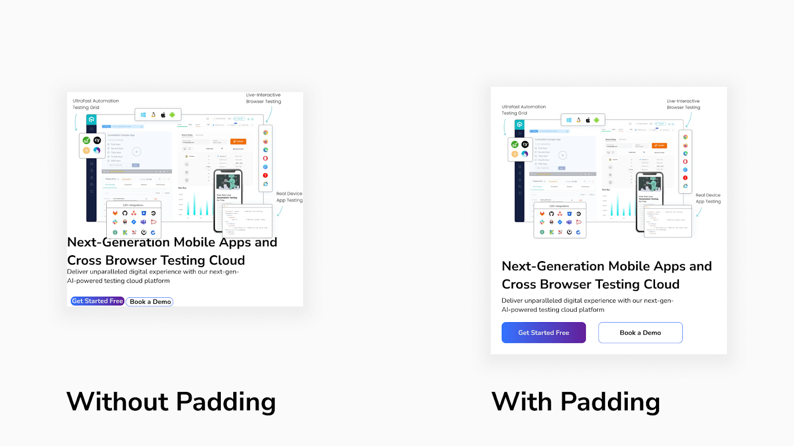 CSS padding