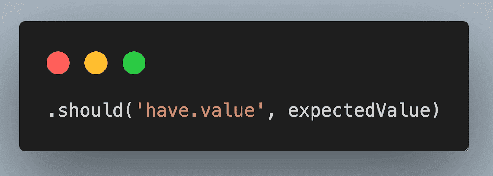 Assert Based on Value Tag