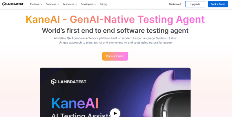 LambdaTest KaneAI