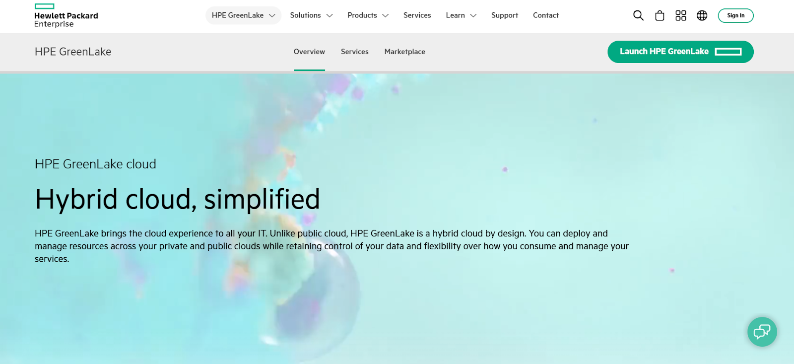 HPE-home-page