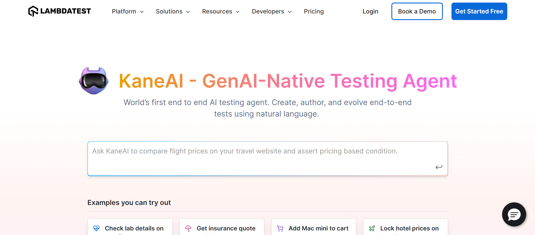LambdaTest KaneAI