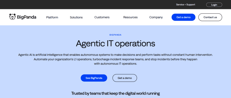 bigpanda aiops tool