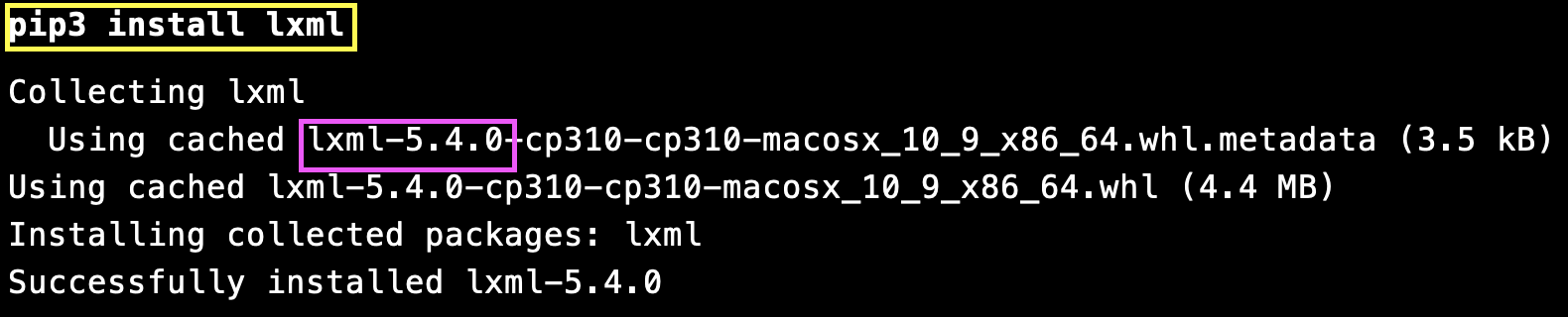 lxml-library
