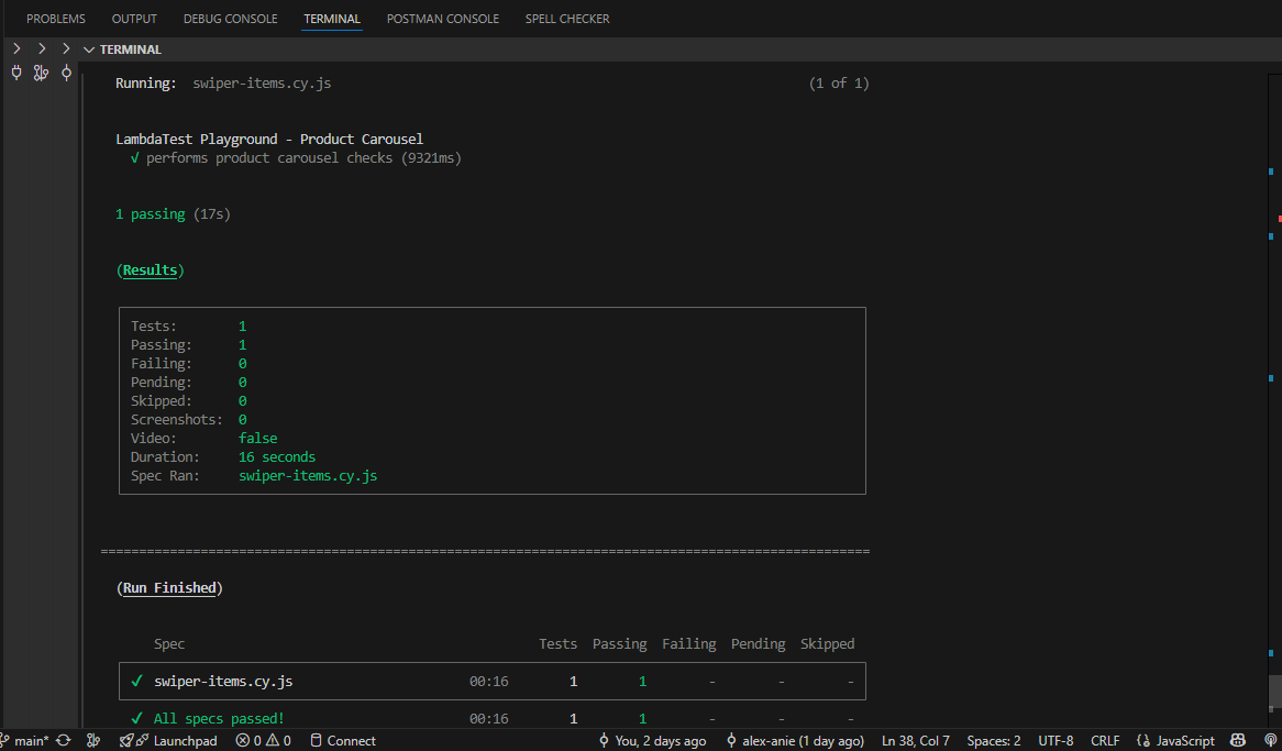 LambdaTest eCommerce Playground