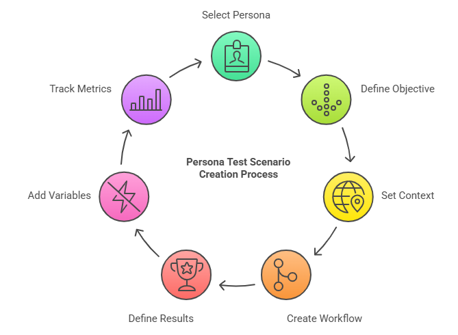 Persona Test Scenario Creation Process