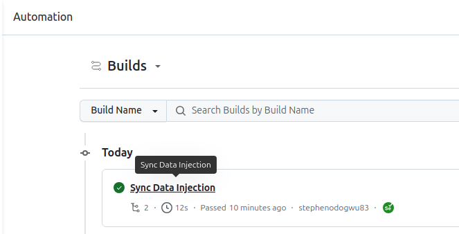 Synchoronus LambdaTest Build Synchoronus LambdaTest Build