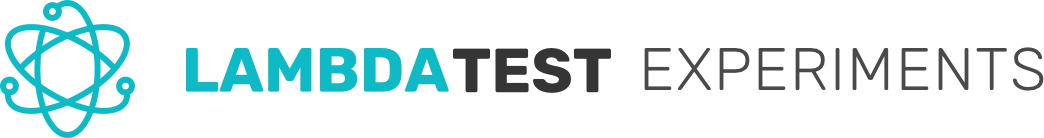 LambdaTest Experiment Logo