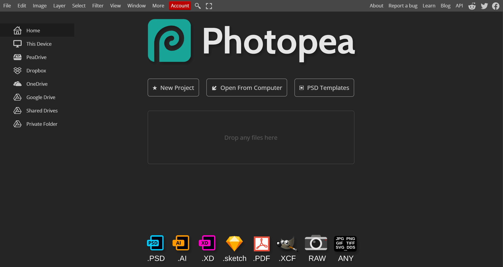 Photopea free tool