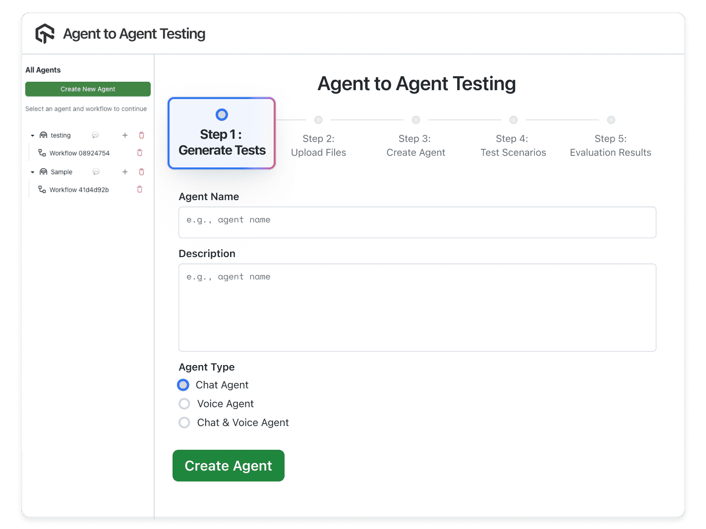 Agentic Testing Platform