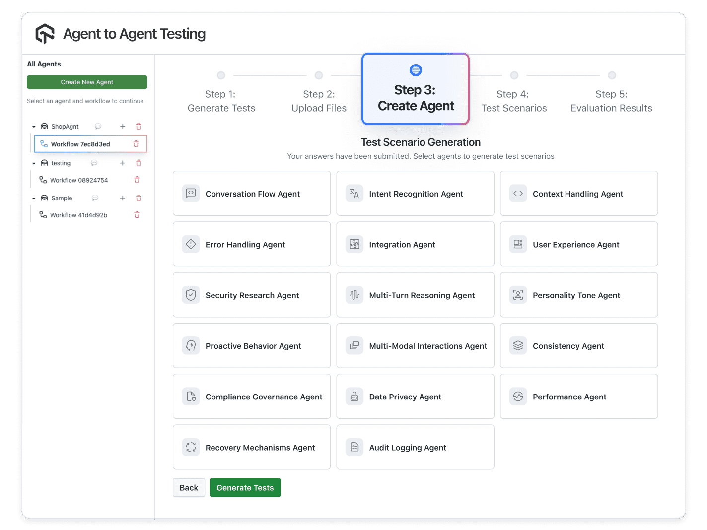 Agentic Testing Platform