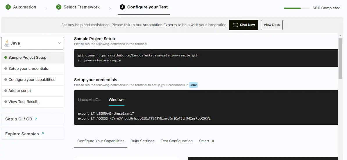 Appium Interview Questions configure the test and start testing