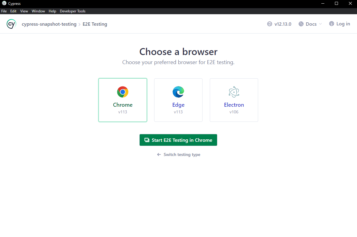 choose a browser you prefer
