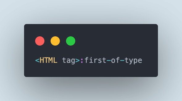 css-first-child-syntax