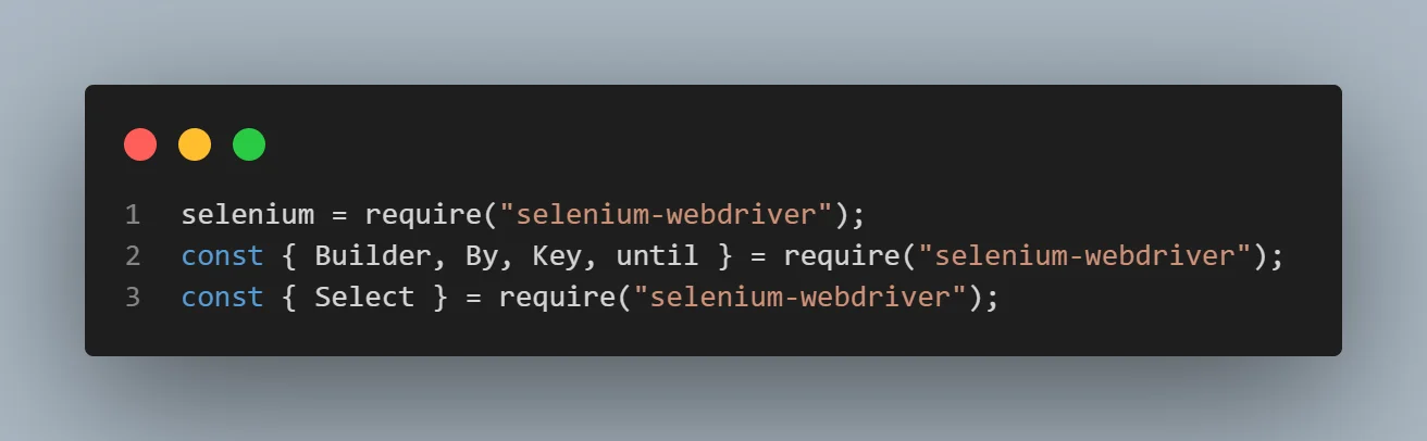 selenium-webdriver