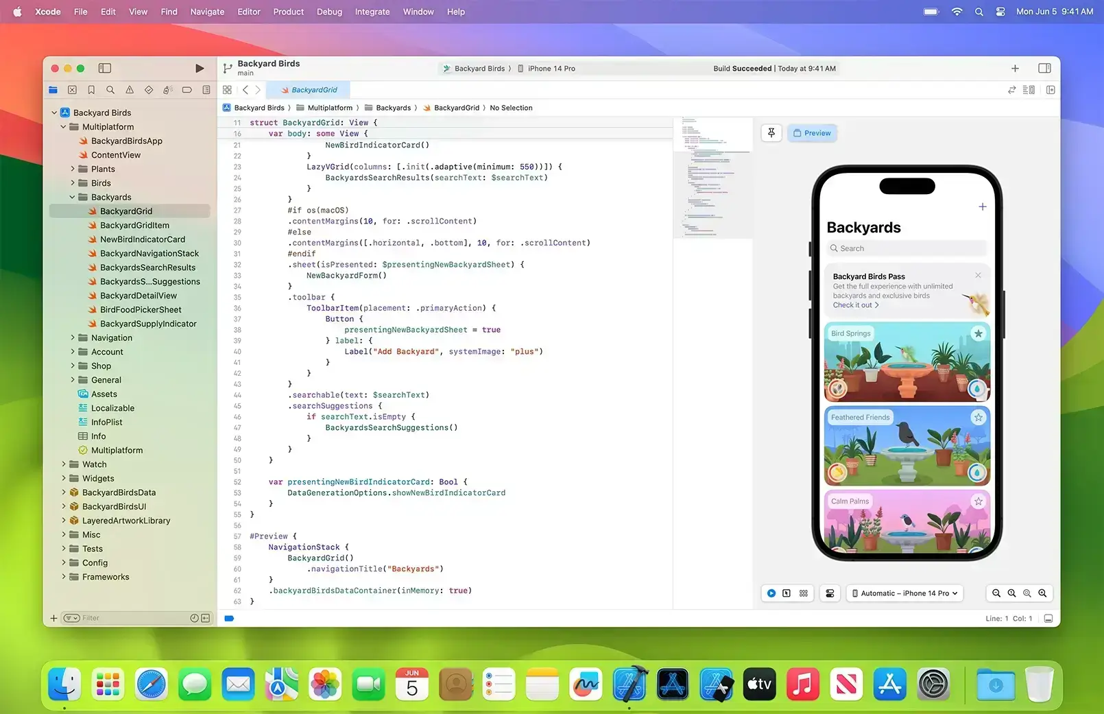 Xcode is a software package developed