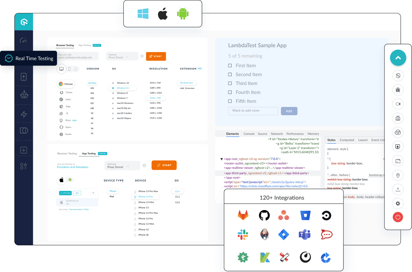 Online Cross Browser Testing