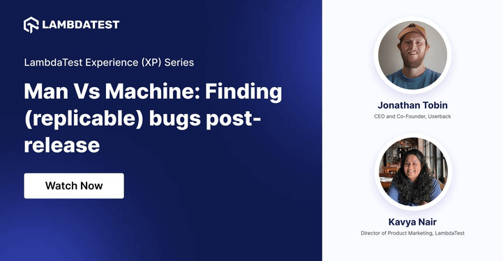 Man Vs Machine: Finding (replicable) bugs post-release