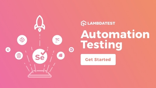 Automation Testing Tutorial: A Comprehensive Guide With Examples and ...