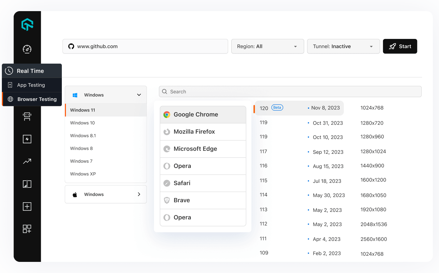 Browser Emulator Online Test 3000+ Browsers Instantly