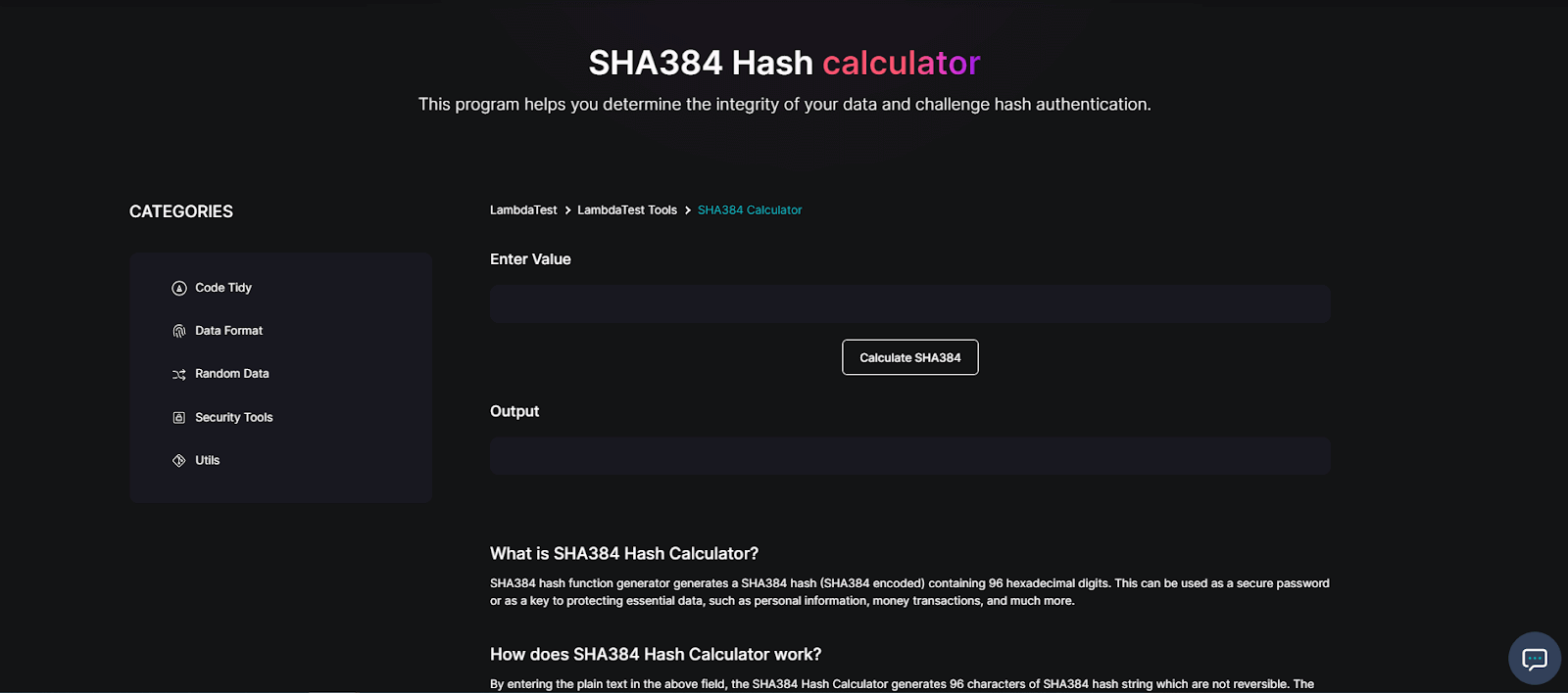 SHA3 Hash Calculator