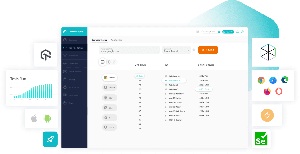 Test Online Web and Mobile Apps Built Using Fluent UI | LambdaTest