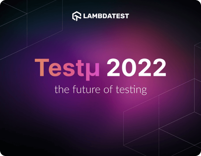 Glimpses from TestMu 2022