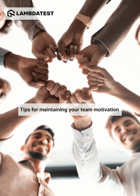 Tips For Maintaining Your Team Motivation