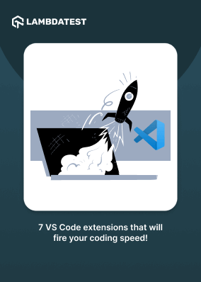 7 VS Code extensions that will fire your coding speed